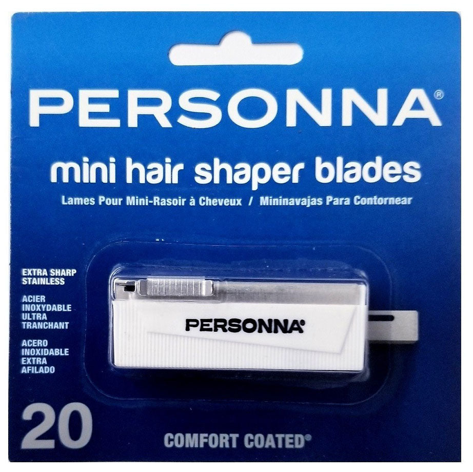 Personna Mini Hair Shaper Blades, 20 counts (BP8900B)