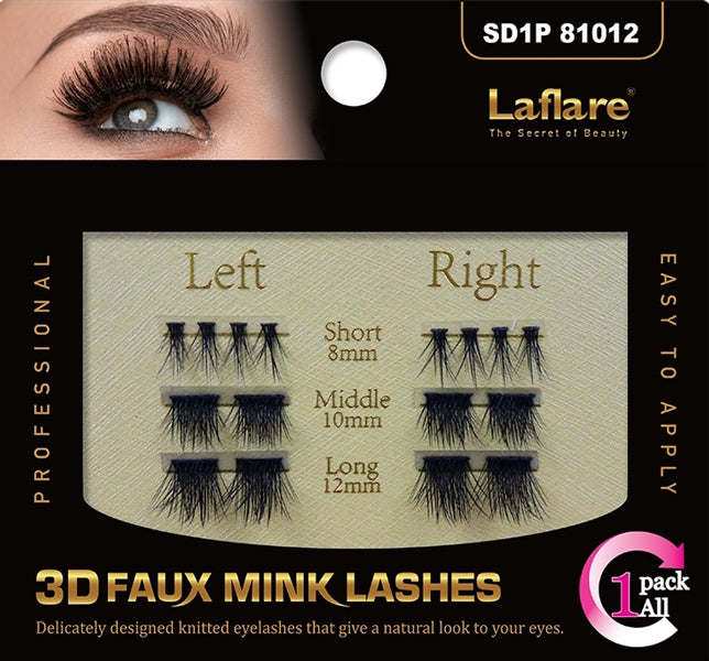 Laflare 3D Faux Mink Eyelashes