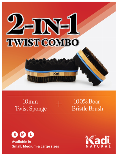 Kadi Natural 2-in-1 Twist Combo